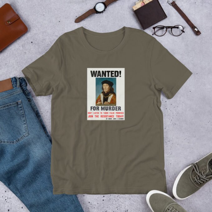 Henry Tudor Wanted Shirt