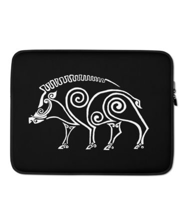 Celtic Boar Laptop Sleeve