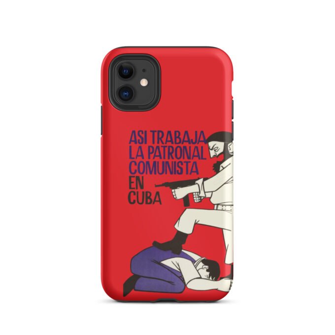 Work in Cuba iPhone case