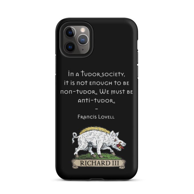 Tudor Society iPhone case