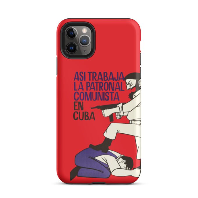 Work in Cuba iPhone case