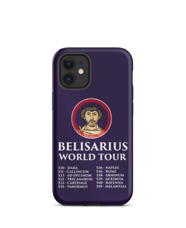 Belisarius World Tour iPhone case