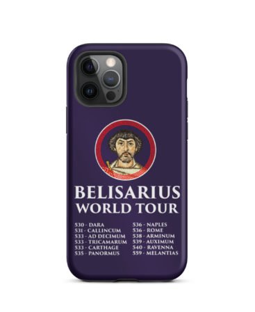 Belisarius World Tour iPhone case