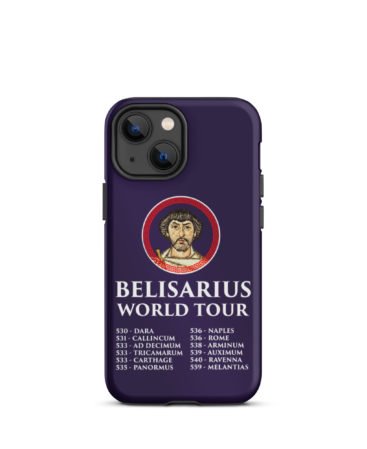 Belisarius World Tour iPhone case