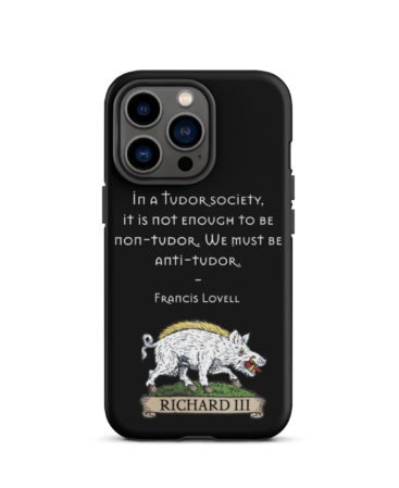 Tudor Society iPhone case