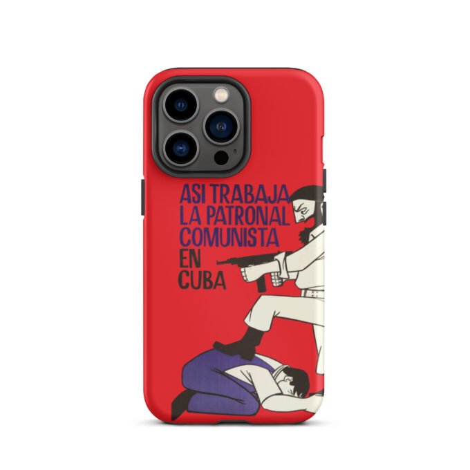 Work in Cuba iPhone case