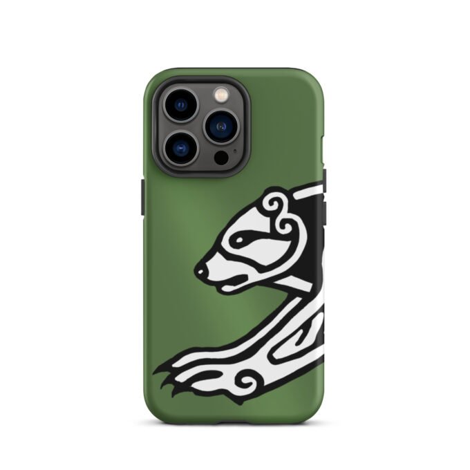 Celtic Bear iPhone case