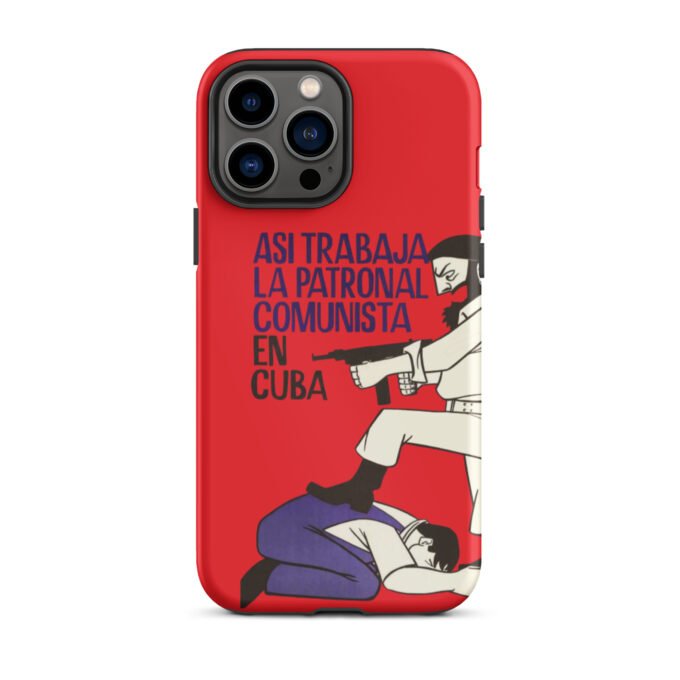 Work in Cuba iPhone case