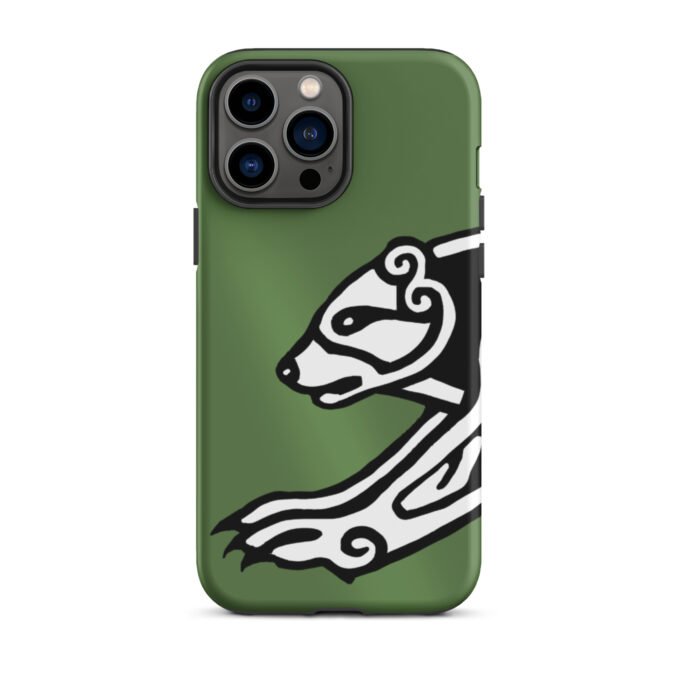 Celtic Bear iPhone case