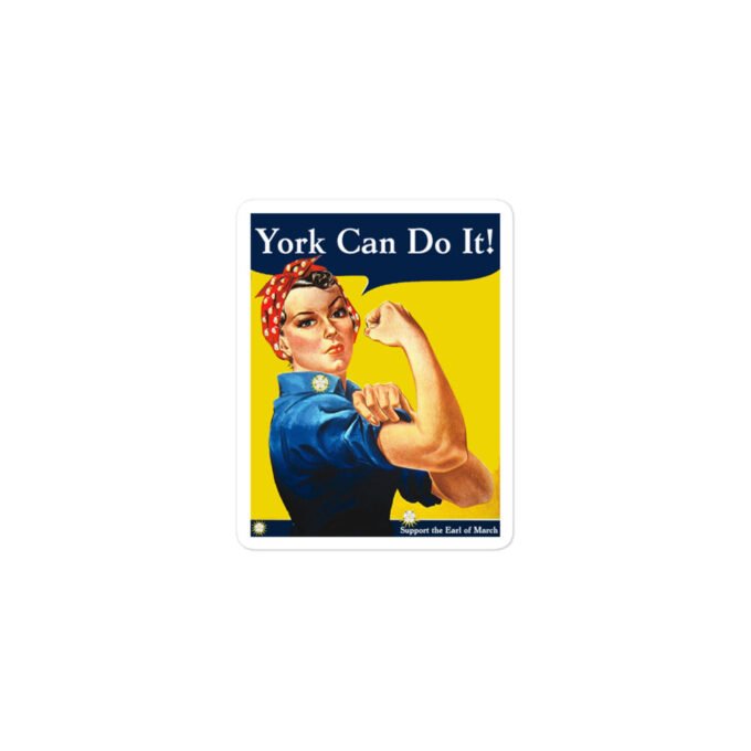 York Can Do It Stickers