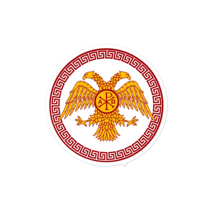 Byzantine Eagle Stickers