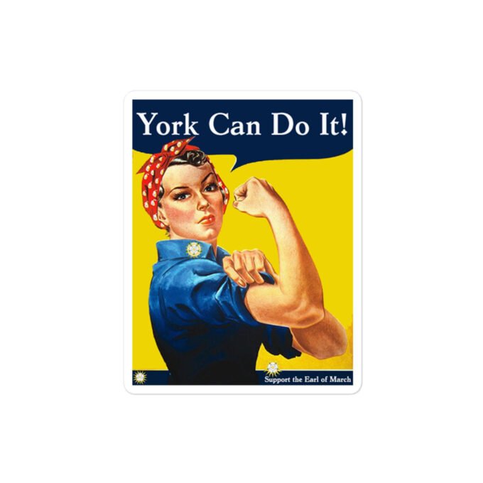 York Can Do It Stickers