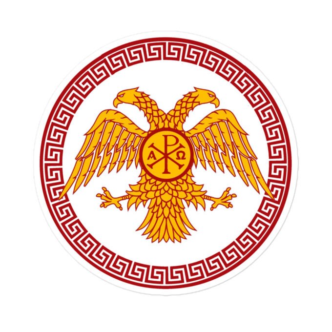 Byzantine Eagle Stickers