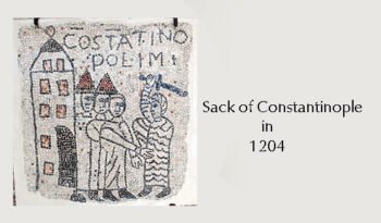 The Sack of Constantinople in 1204