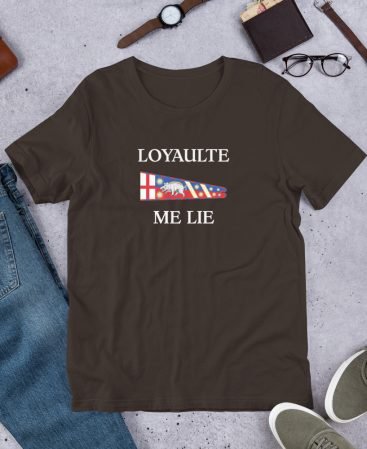 Loyaulte Me Lie Shirt