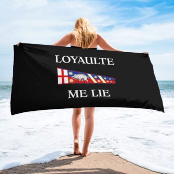 Loyaulte Me Lie Towel