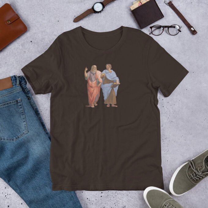 Raphael's Plato and Aristotle Shirt