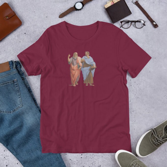 Raphael's Plato and Aristotle Shirt