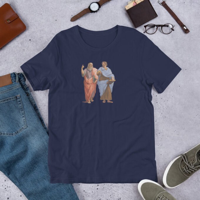 Raphael's Plato and Aristotle Shirt