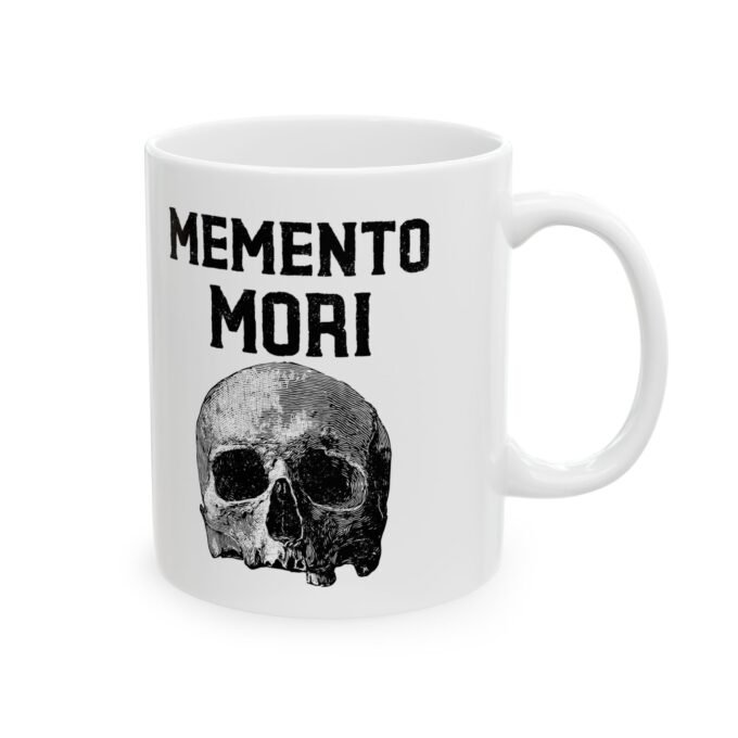 Memento Mori Skull Mug