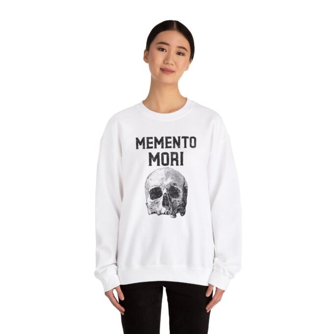 Memento Mori Skull Sweatshirt