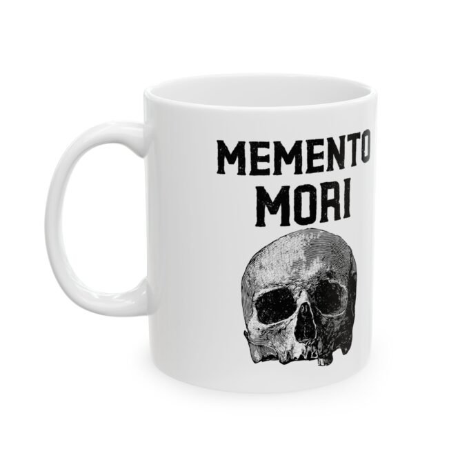 Memento Mori Skull Mug