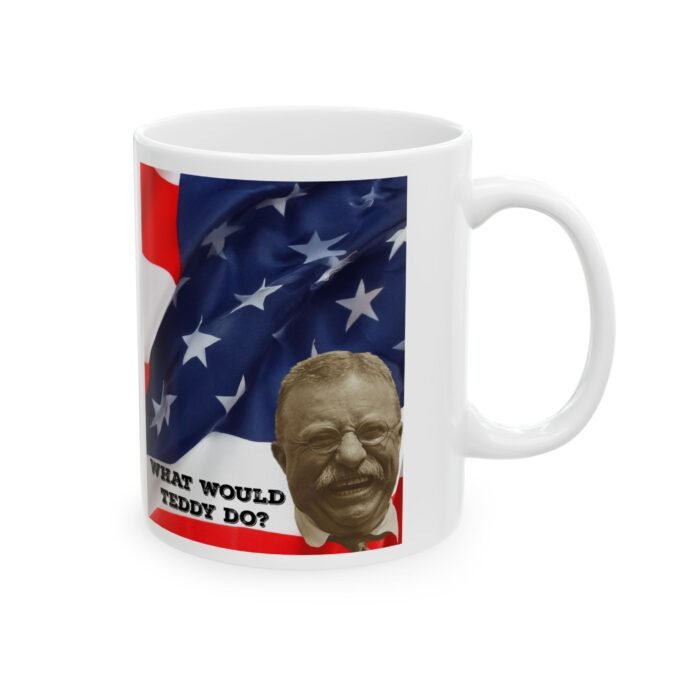 What would Teddy do? Mug